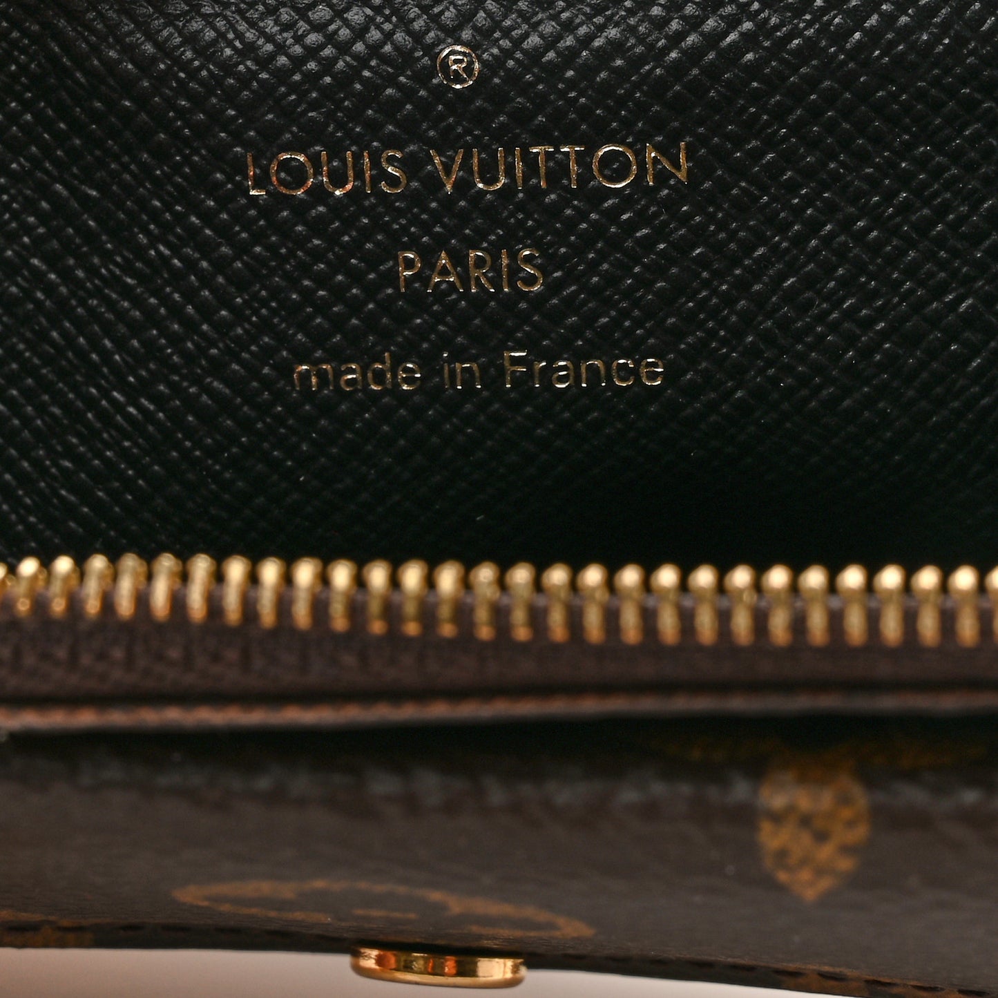 Monogram Recto Verso Card Holder Black
