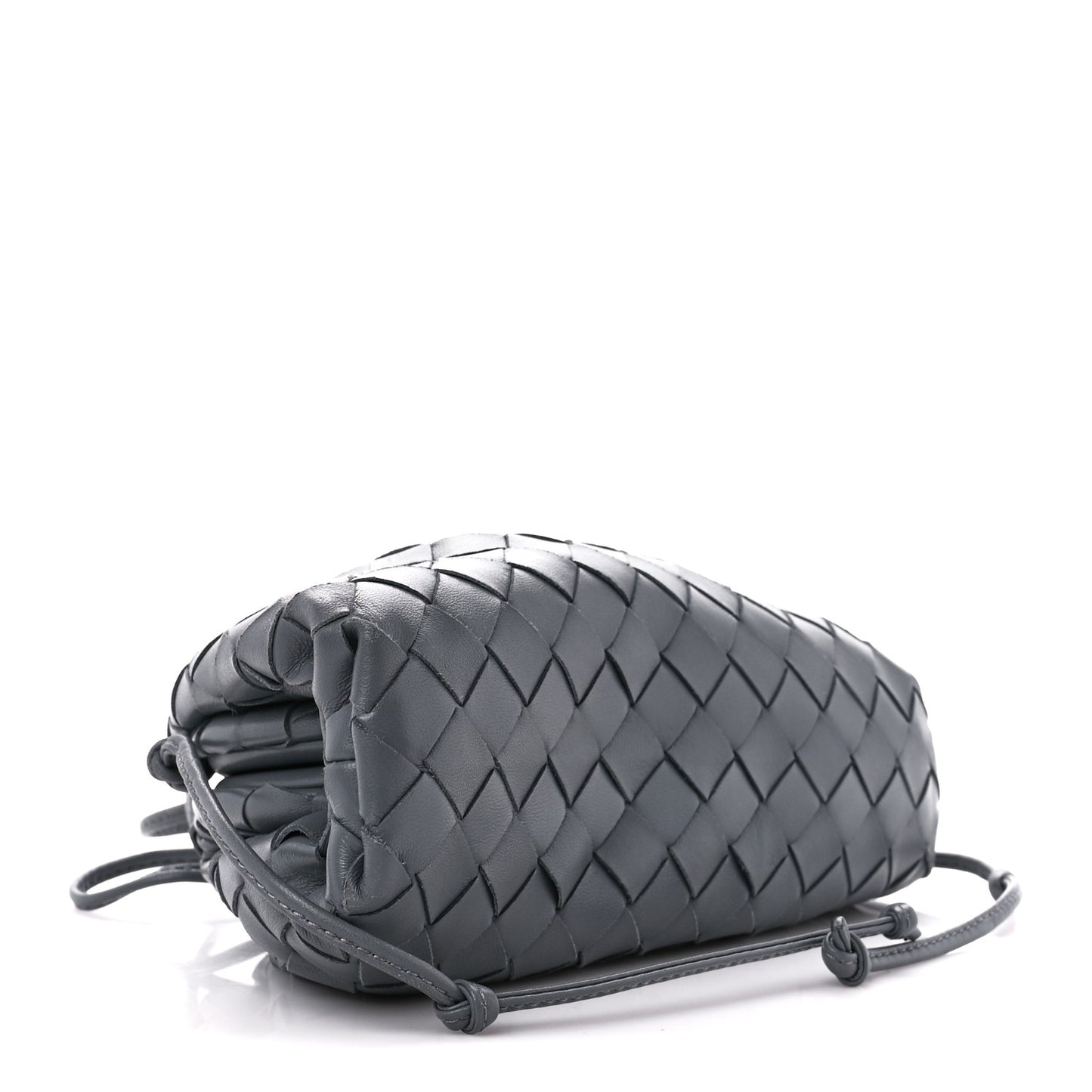 Nappa Intrecciato The Mini Pouch Thunder