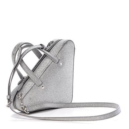 Balenciaga Glitter XS Triangle Duffle Argent Black 3 of 9