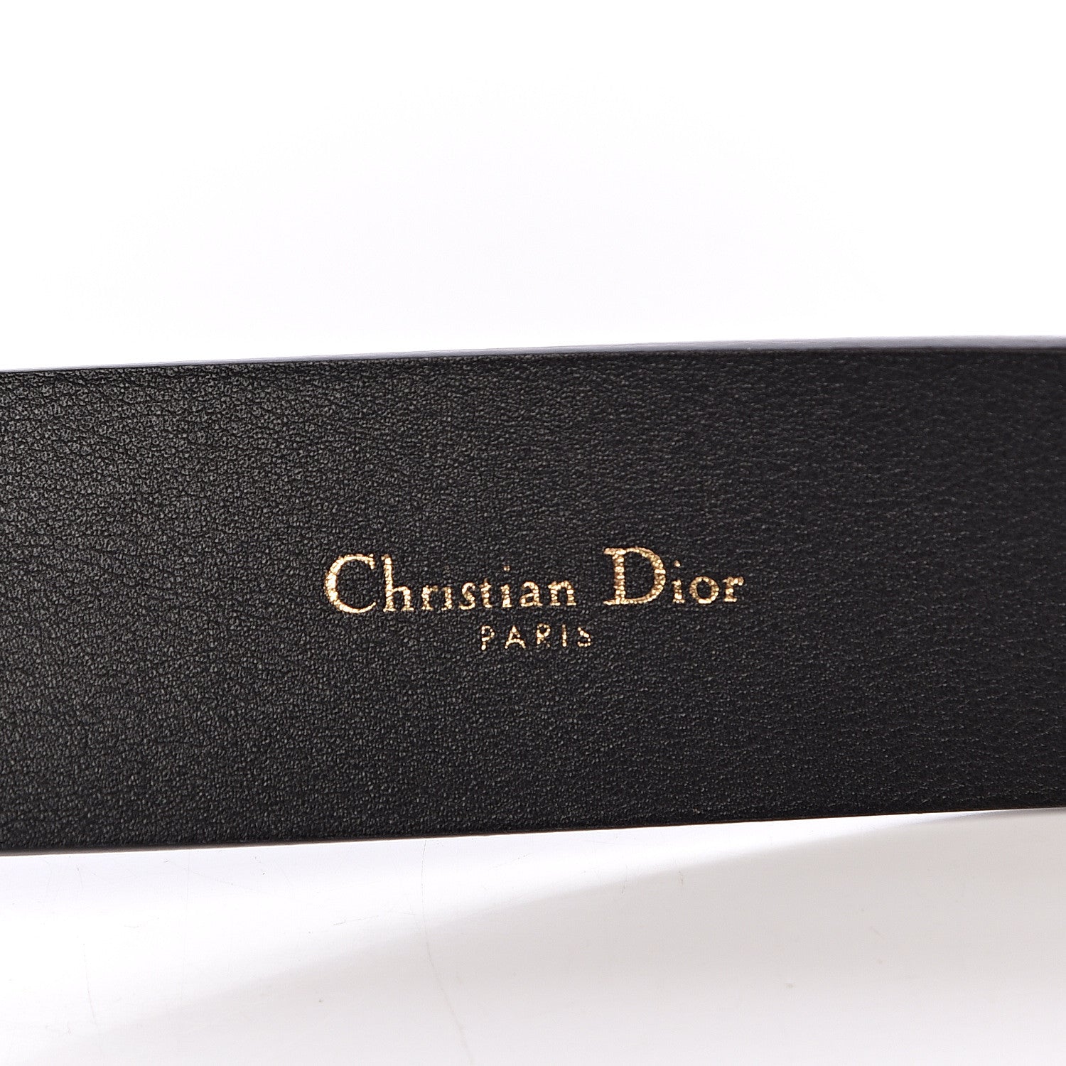 Christian Dior Calfskin Diorquake Belt 85 Black 4 of 7