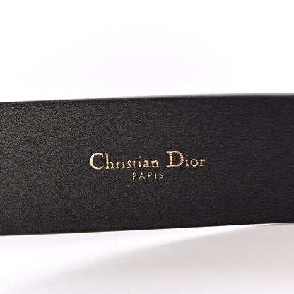 Christian Dior Calfskin Diorquake Belt 85 Black 4 of 7