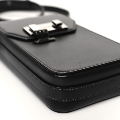 Christian Dior Smooth Calfskin Vertical Pouch Black 8 of 9