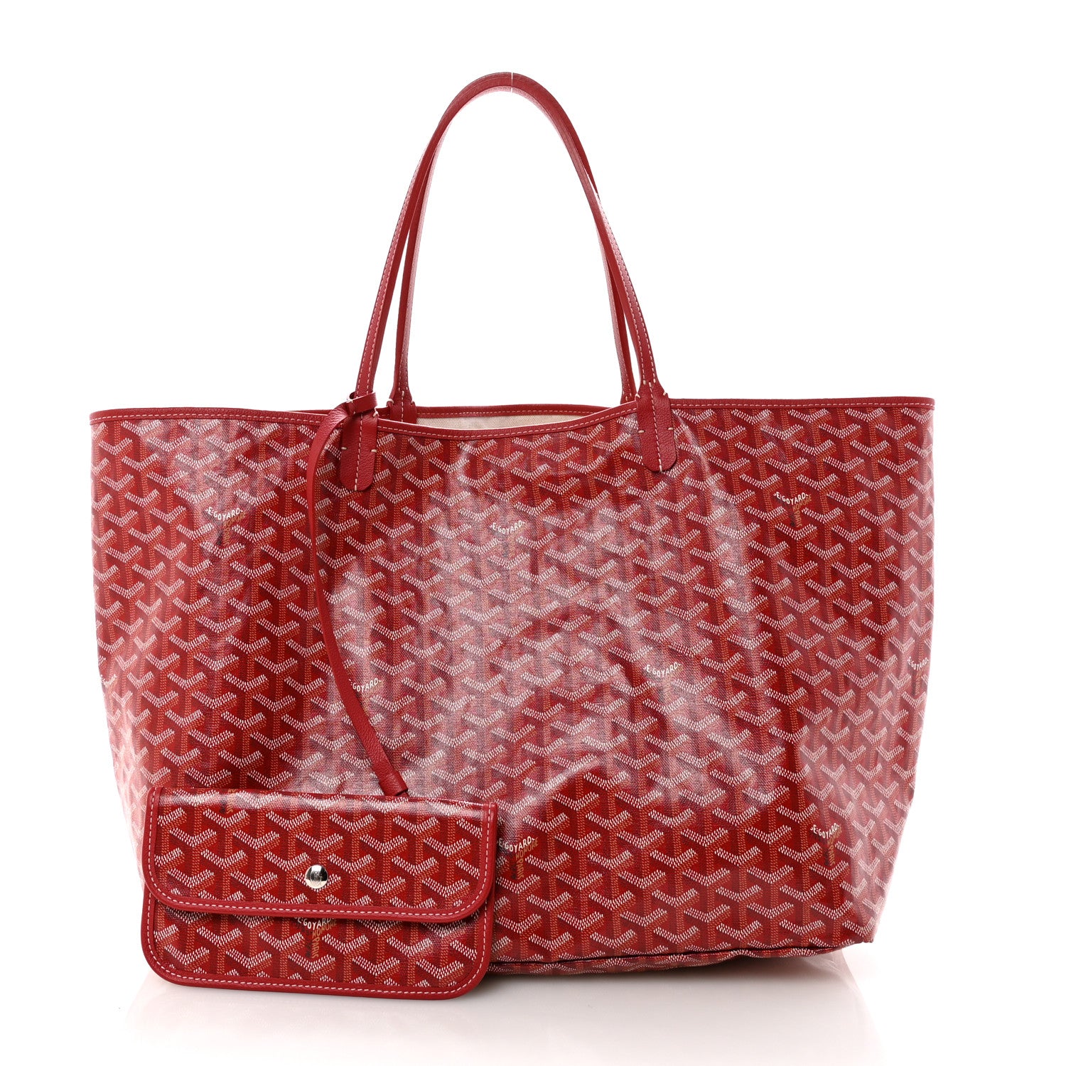 Goyard Goyardine Saint Louis GM Red 3 of 9