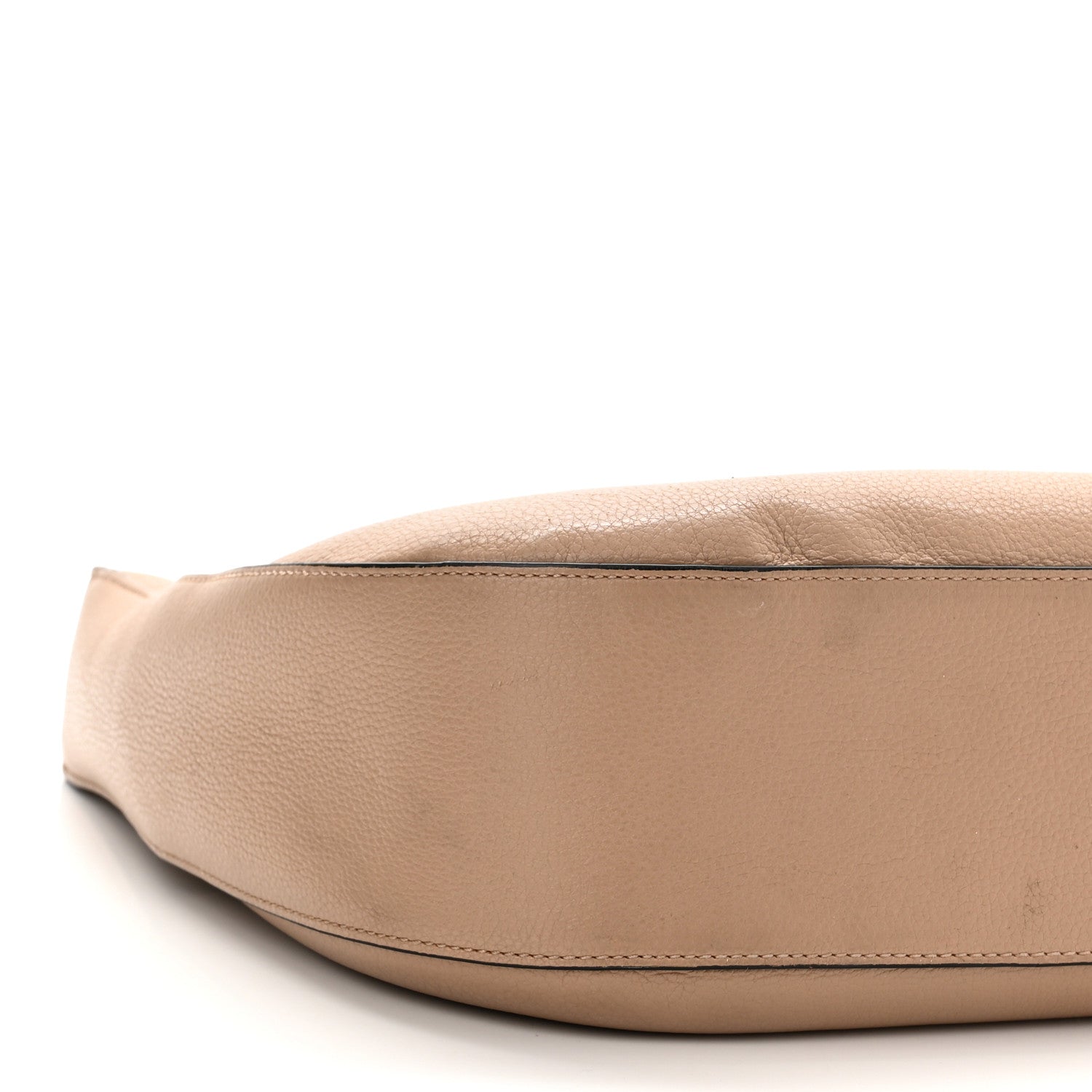 Prada Vitello Daino Zippered Hobo Messenger Cammeo 7 of 12
