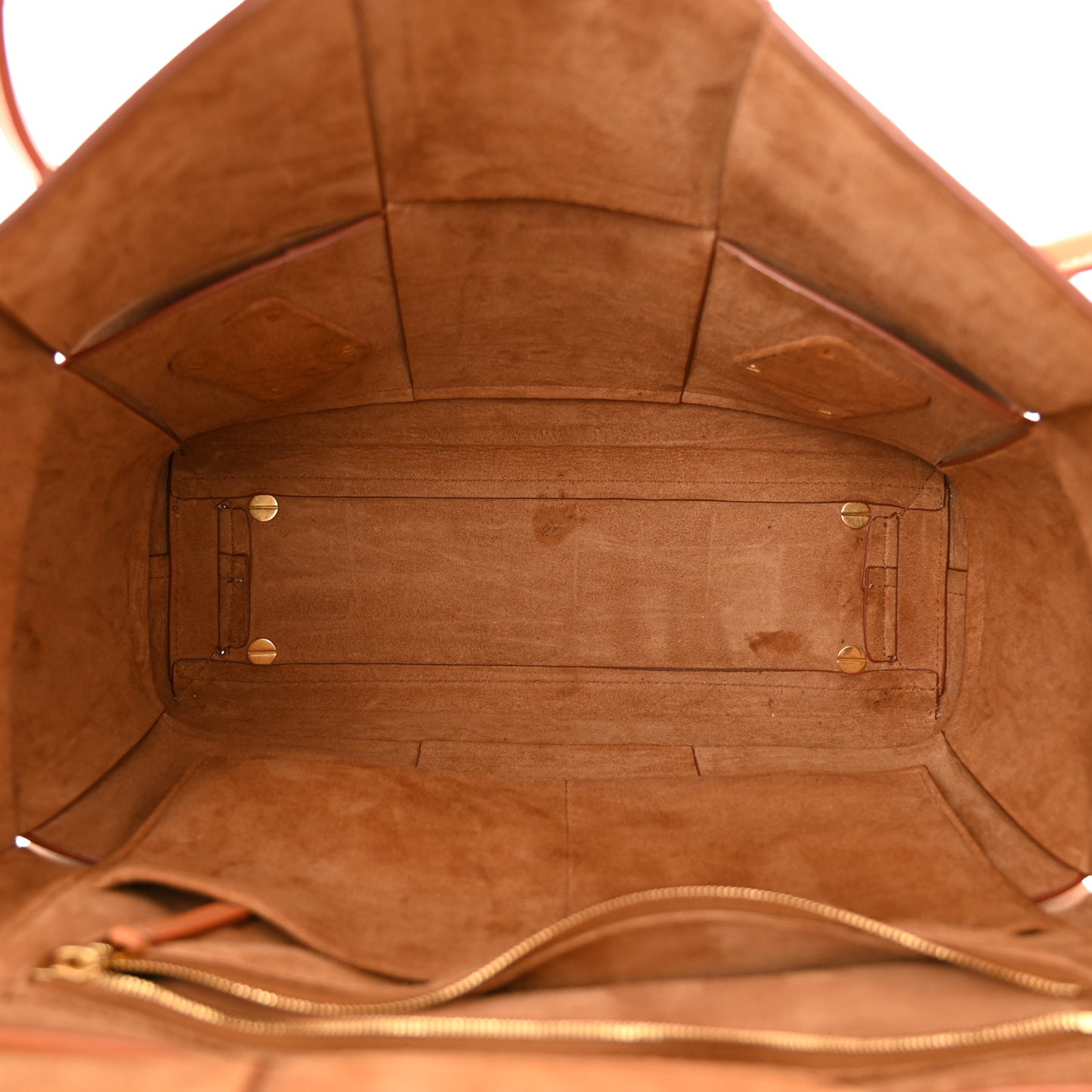 French Calfskin Maxi Intrecciato Medium Arco Caramel