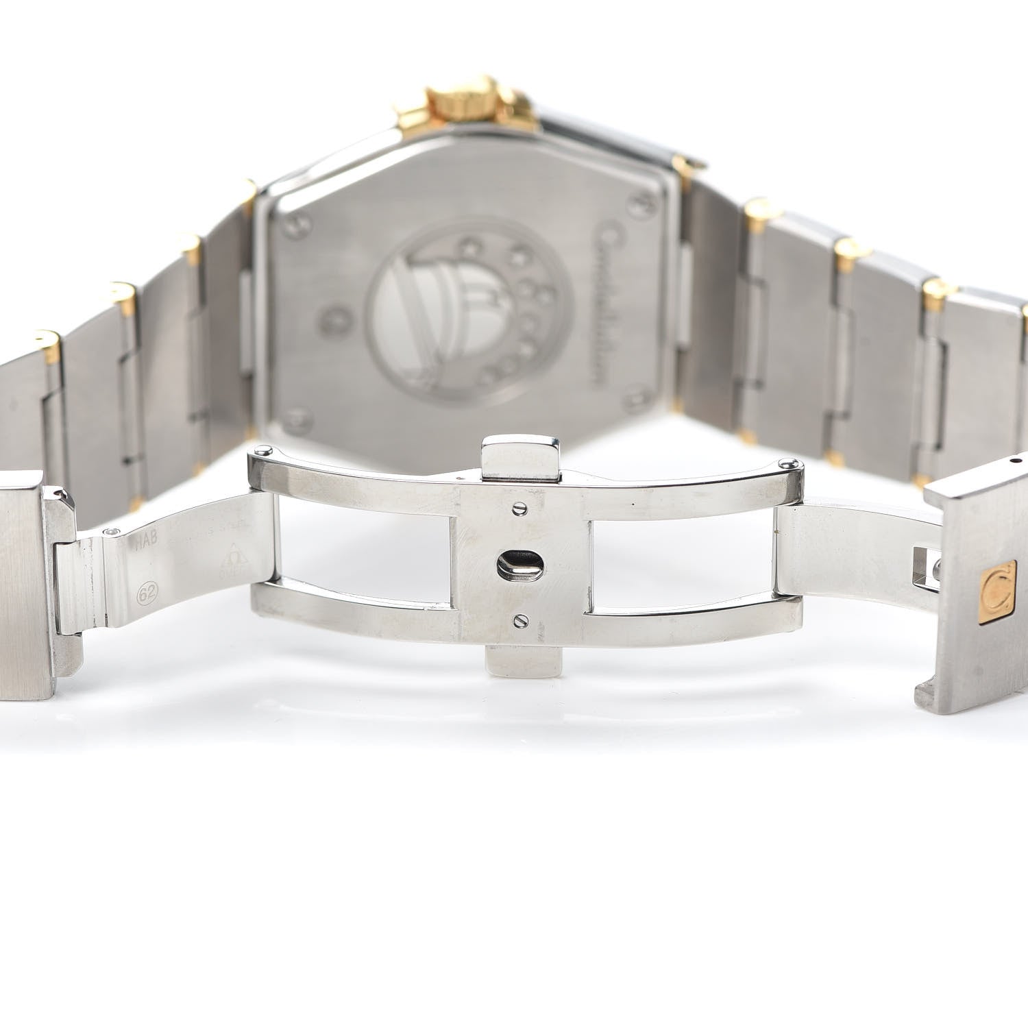 Omega Stainless Steel 18K Yellow Gold 35mm Constellation Quartz Watch 123.20.35.60.02.002 6 of 7