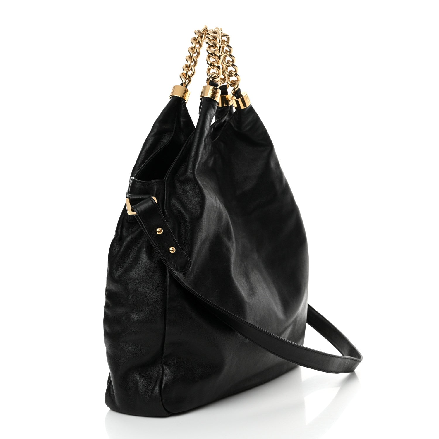 Chanel Lambskin Medium Rodeo Drive Tote Black 3 of 14
