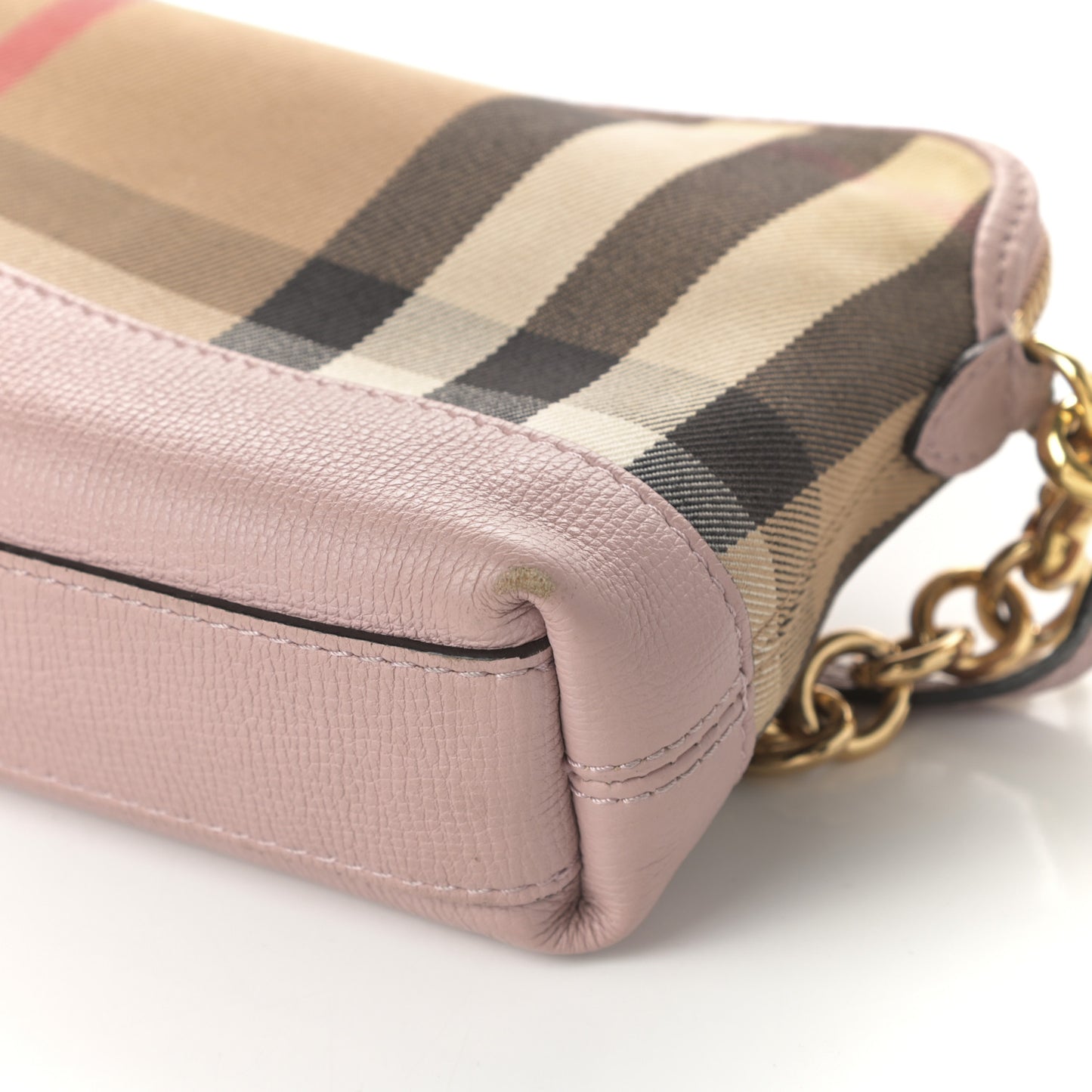 House Check Crossbody Bag Pink