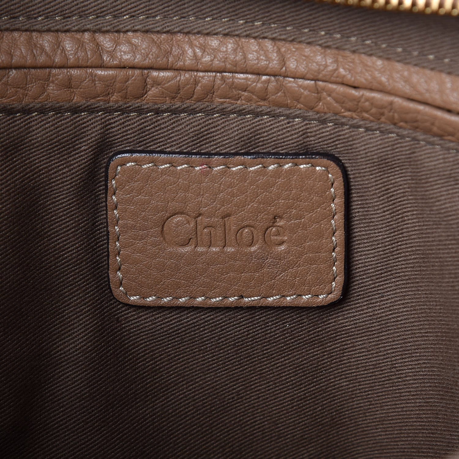 Chloe Calfskin Medium Marcie Satchel Nut 7 of 11