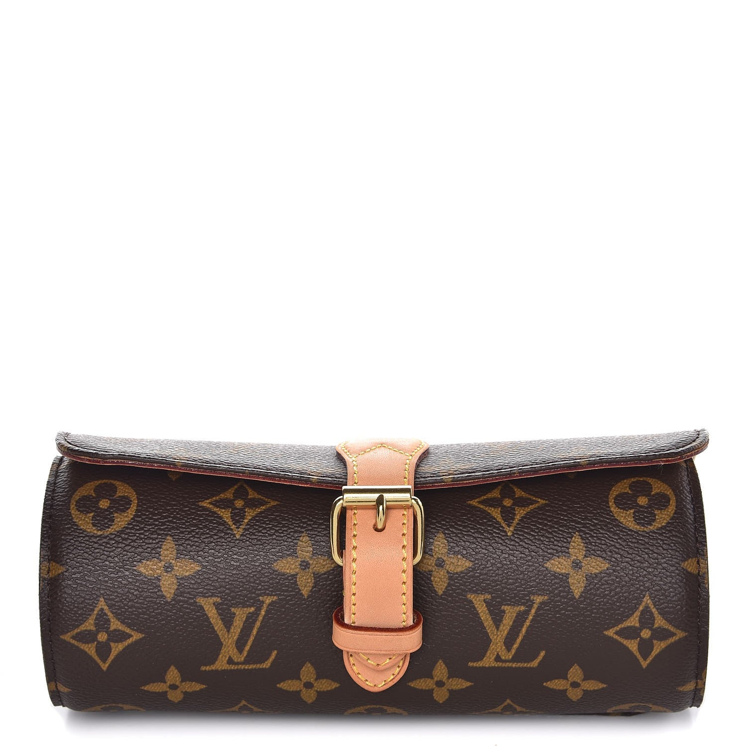 Louis Vuitton Monogram 3 Watch Travel Case 1 of 7
