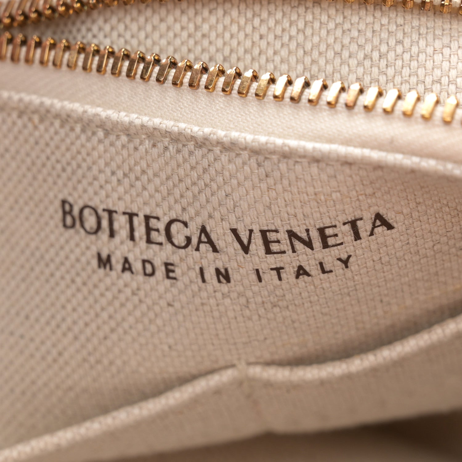 Bottega Veneta Washed Canvas Calfskin Large Andiamo Backpack Natural Light Wood 6 of 13