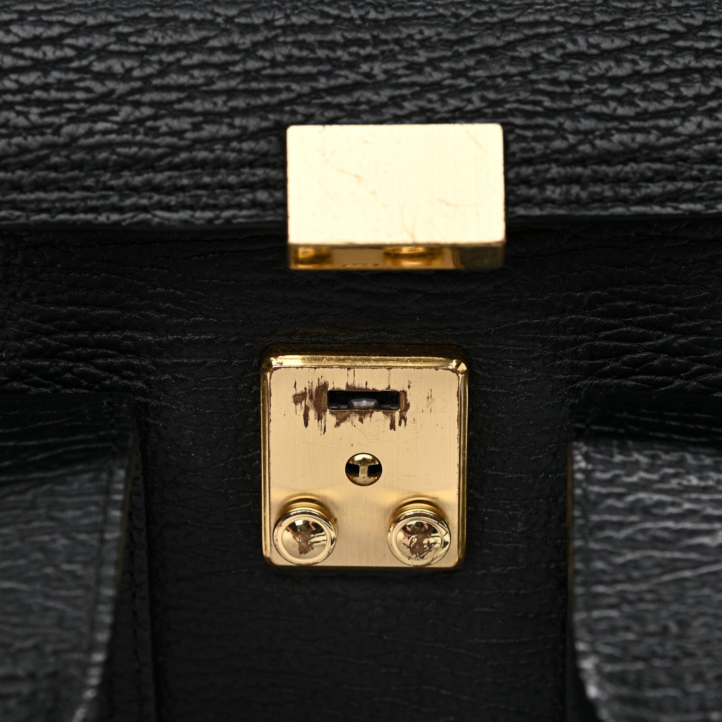 Textured Calfskin Mini Pashli Satchel Black