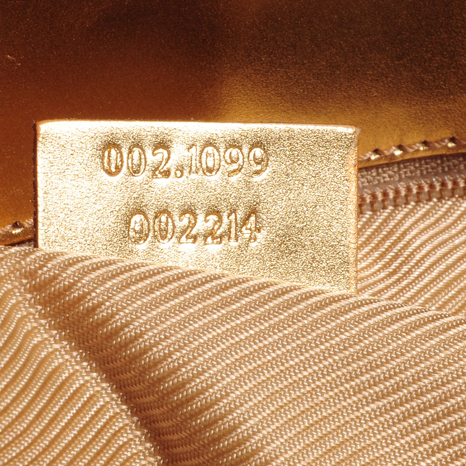 Gucci Monogram Small Bucket Tote Gold 7 of 7