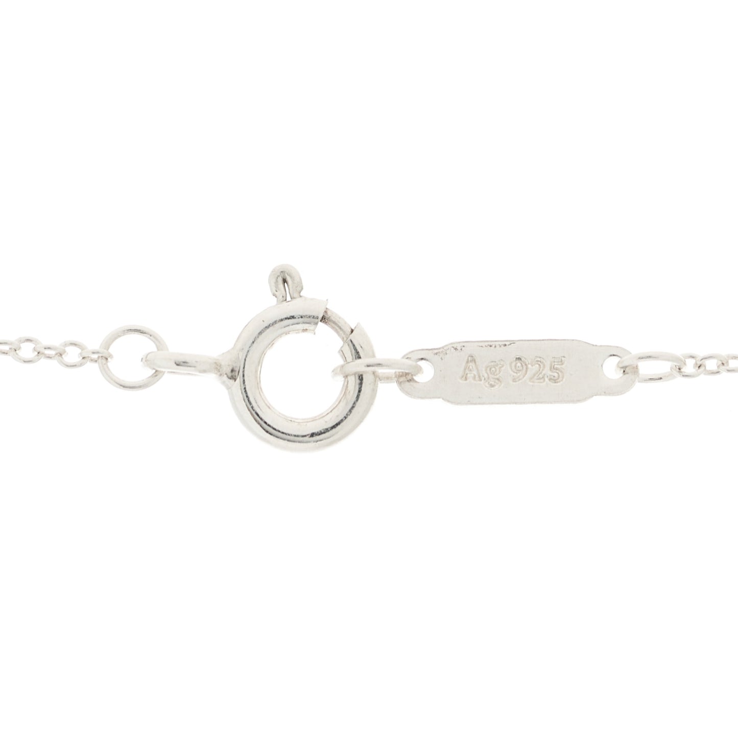 Sterling Silver 1837 Interlocking Circles Pendant Necklace