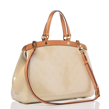Louis Vuitton Vernis Brea MM Blanc Corail 3 of 7