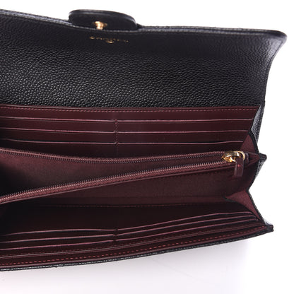 Chanel Caviar Quilted Large Flap Wallet Black 4 of 7