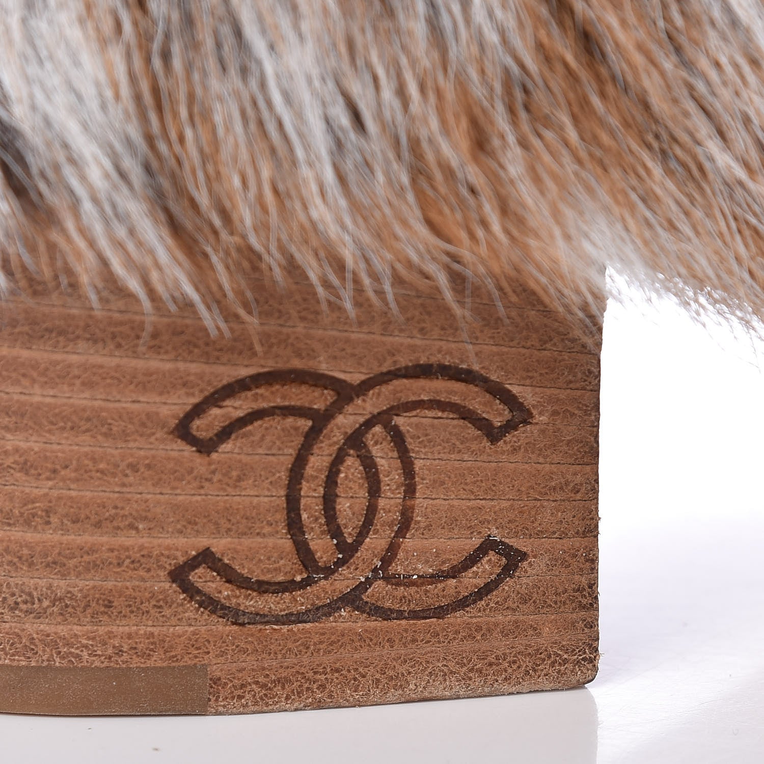 Chanel Fantasy Fur Boots 39 Brown 10 of 10
