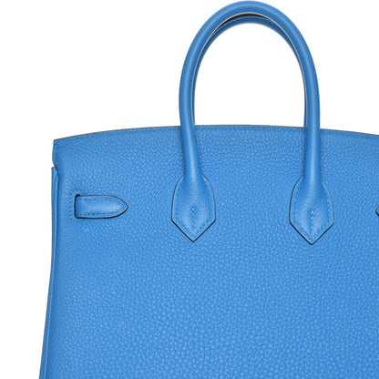 Hermes Togo Birkin 25 Bleu Zanzibar 24 of 27