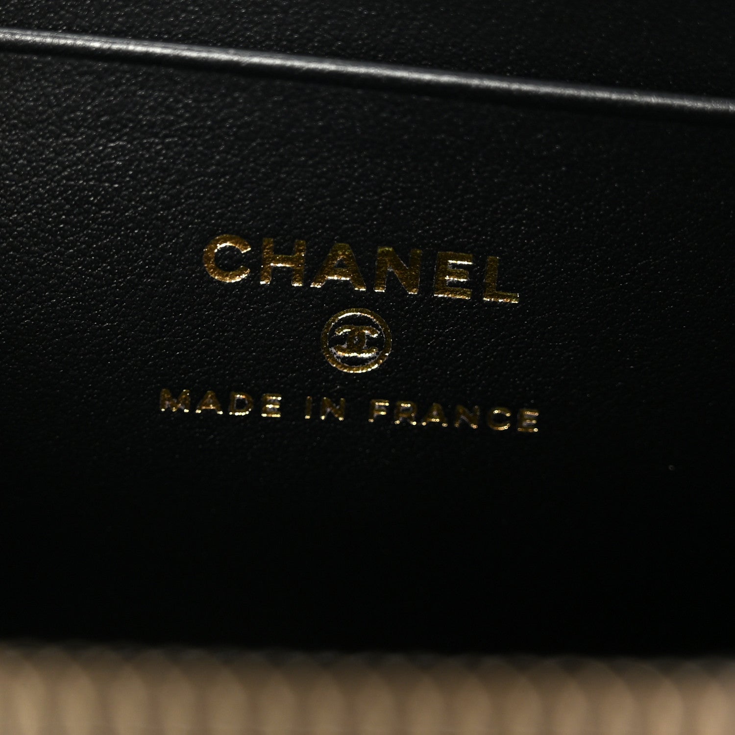 Chanel Caviar Quilted Top Handle Long Vanity Black 6 of 12