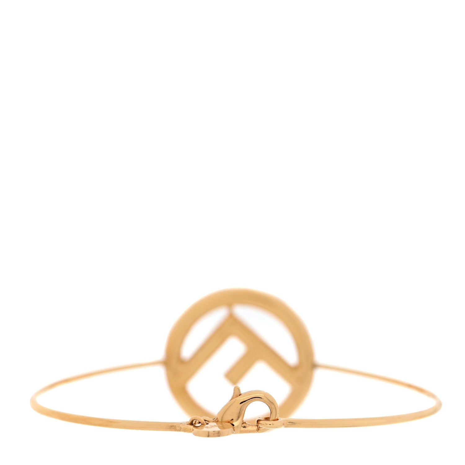 Fendi F Is Fendi Metal Bracelet L Gold 3 of 6