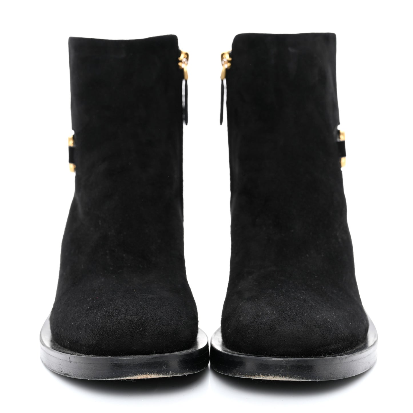 Suede VLogo 30mm Ankle Boots 37 Black