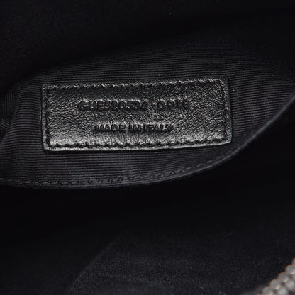Saint Laurent Calfskin Matelasse Monogram Lou Camera Bag Black 6 of 14