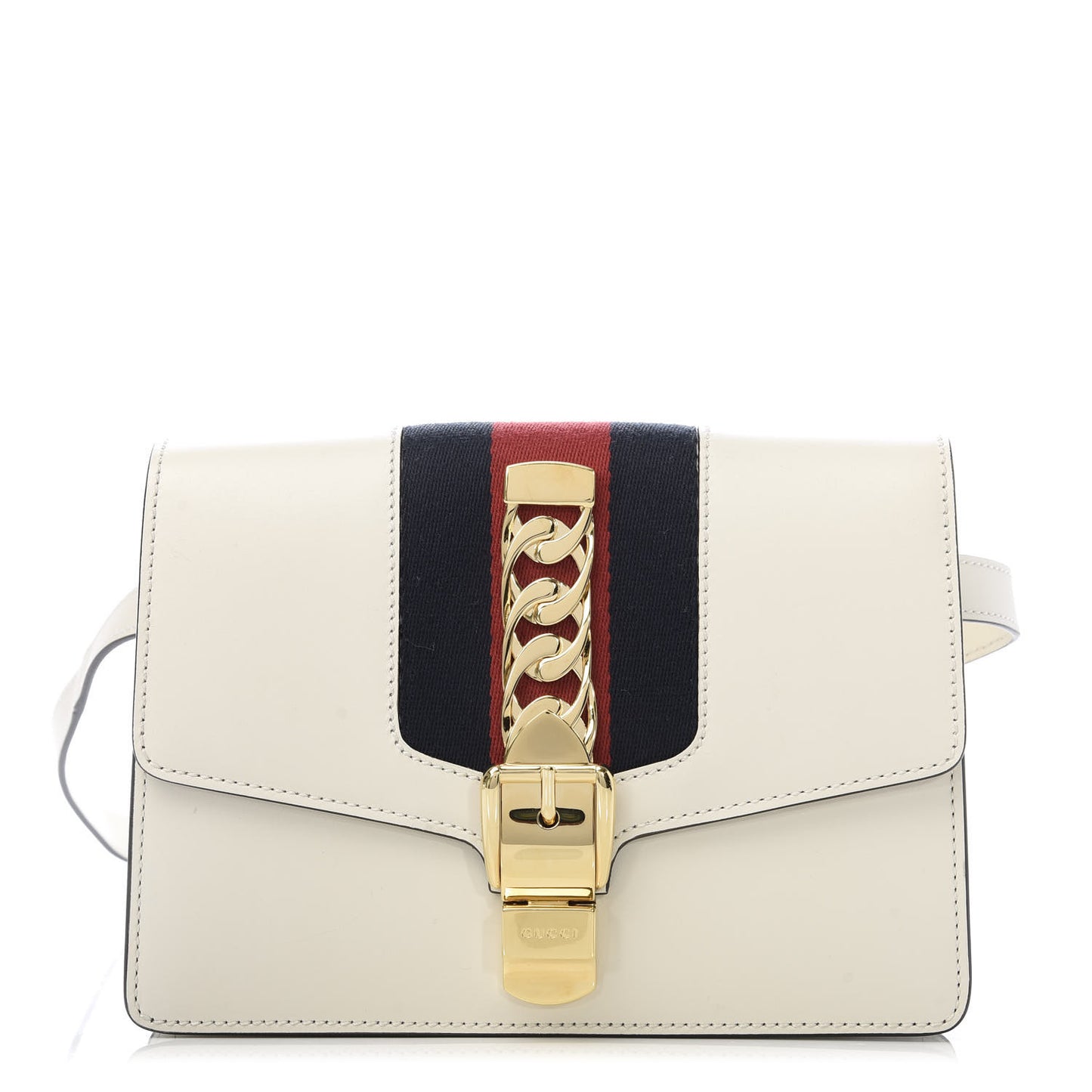 Calfskin Sylvie Belt Bag Off White