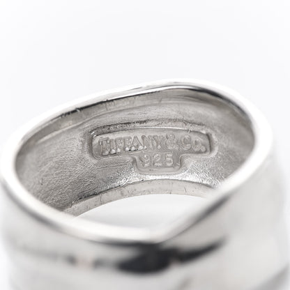 Tiffany Sterling Silver Nature Leaf Ring 54 6.75 4 of 5