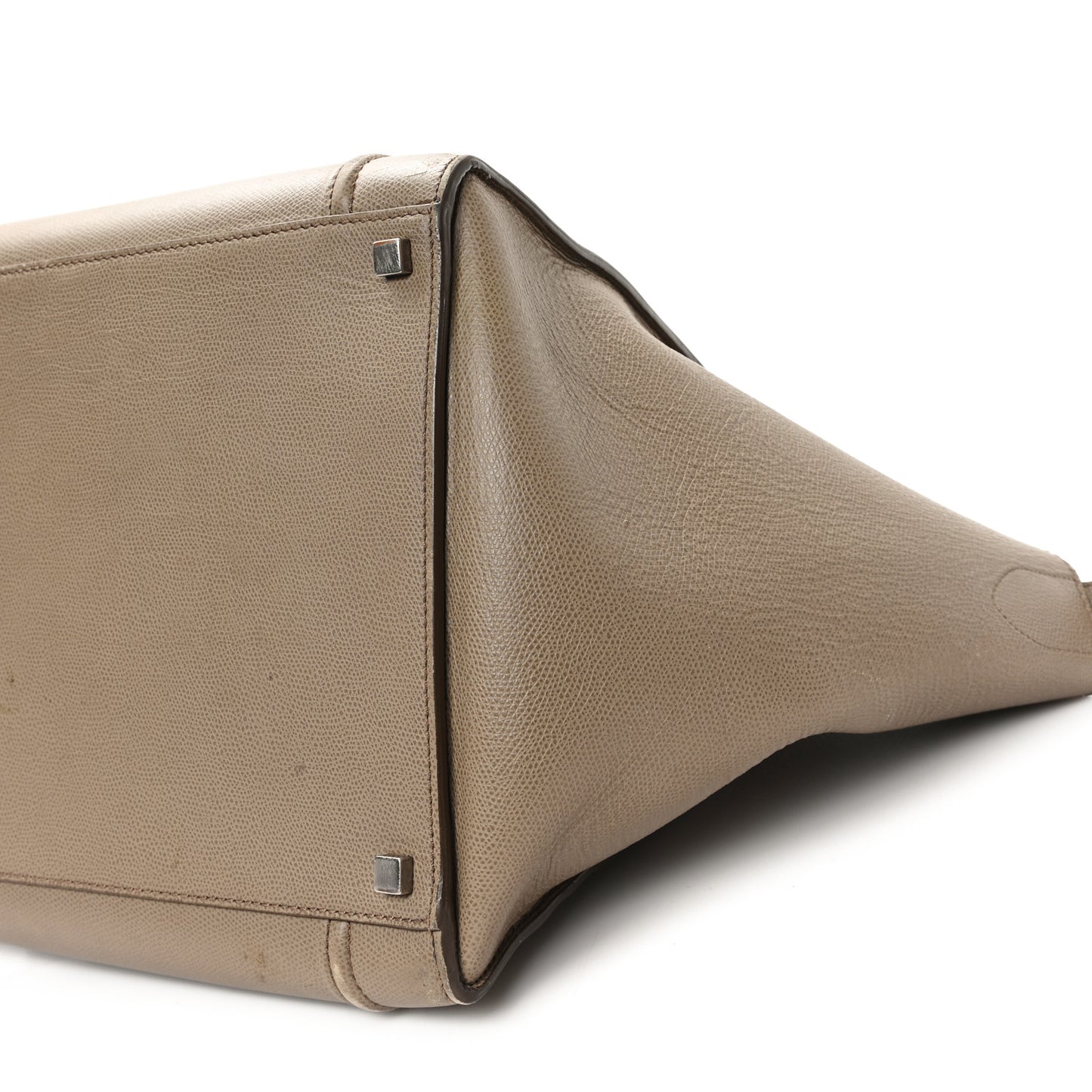 Grained Calfskin Medium Phantom Luggage Taupe