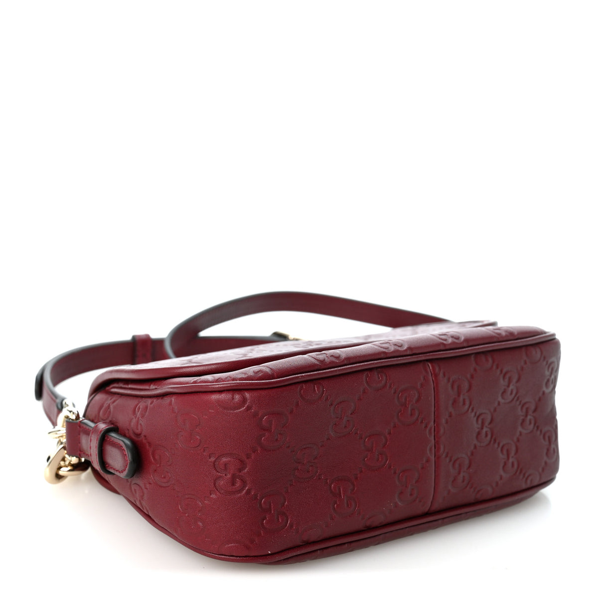 Gucci GG Calfskin Embossed Emblem Arabella Bag Rose Ancora 4 of 10