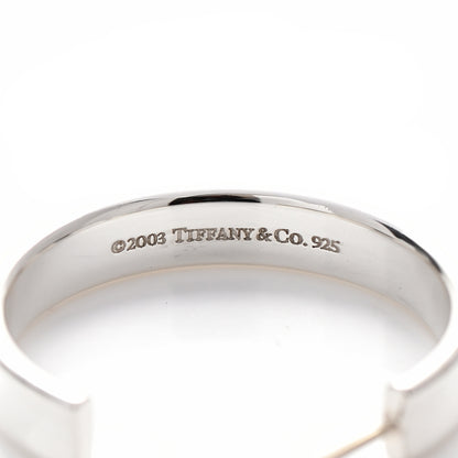 Tiffany Sterling Silver Medium 1837 Hoop Earrings 4 of 6