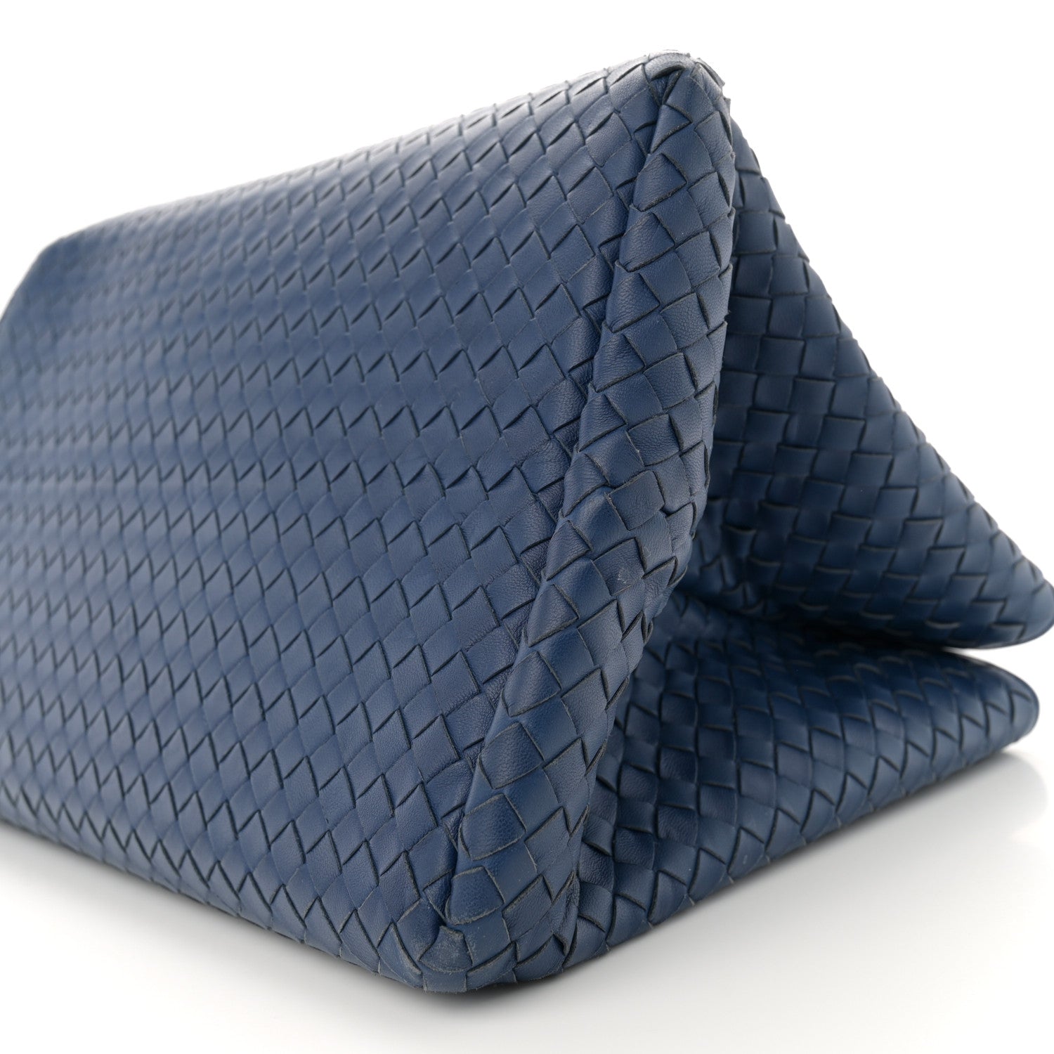 Bottega Veneta Nappa Intrecciato Medium Top Handle Tote Cobalt 11 of 14