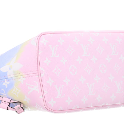 Louis Vuitton Monogram Escale Neverfull MM Pastel 8 of 9