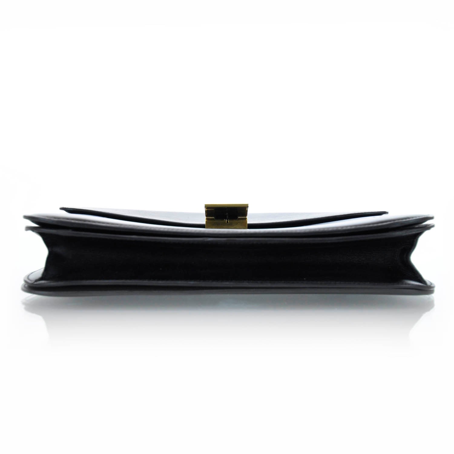 Celine Leather Large Classic Box Flap Bag Black 5 of 8