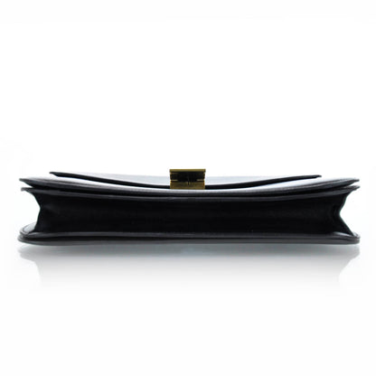Celine Leather Large Classic Box Flap Bag Black 5 of 8