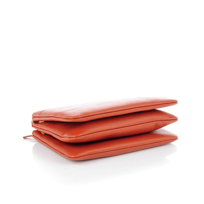 Celine Lambskin Small Trio Crossbody Bag Brick 4 of 7