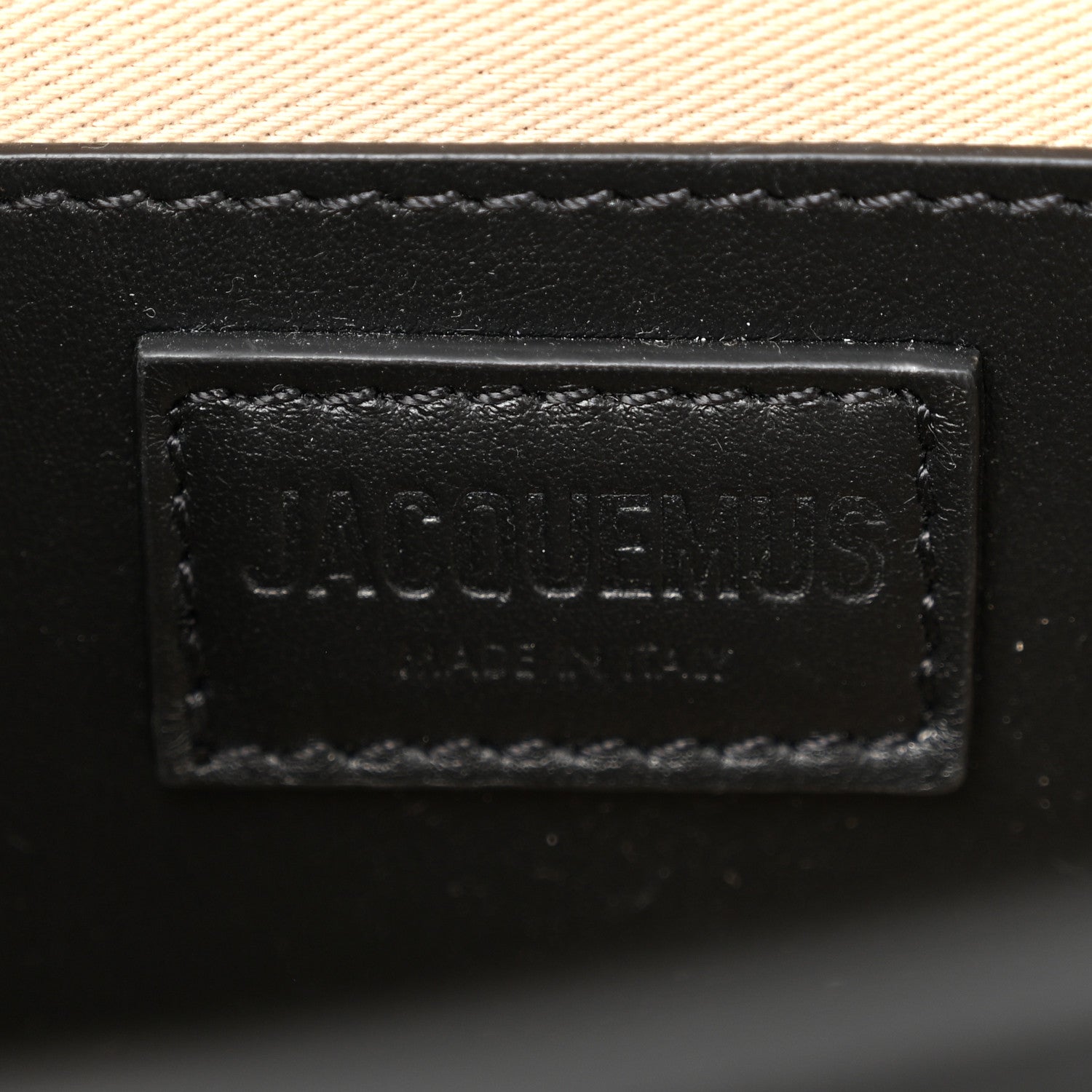 Jacquemus Smooth Calfskin Le Grand Bambino Long Black 6 of 9