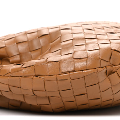 Bottega Veneta Nappa Intrecciato Teen Jodie Hobo Caramel 10 of 11