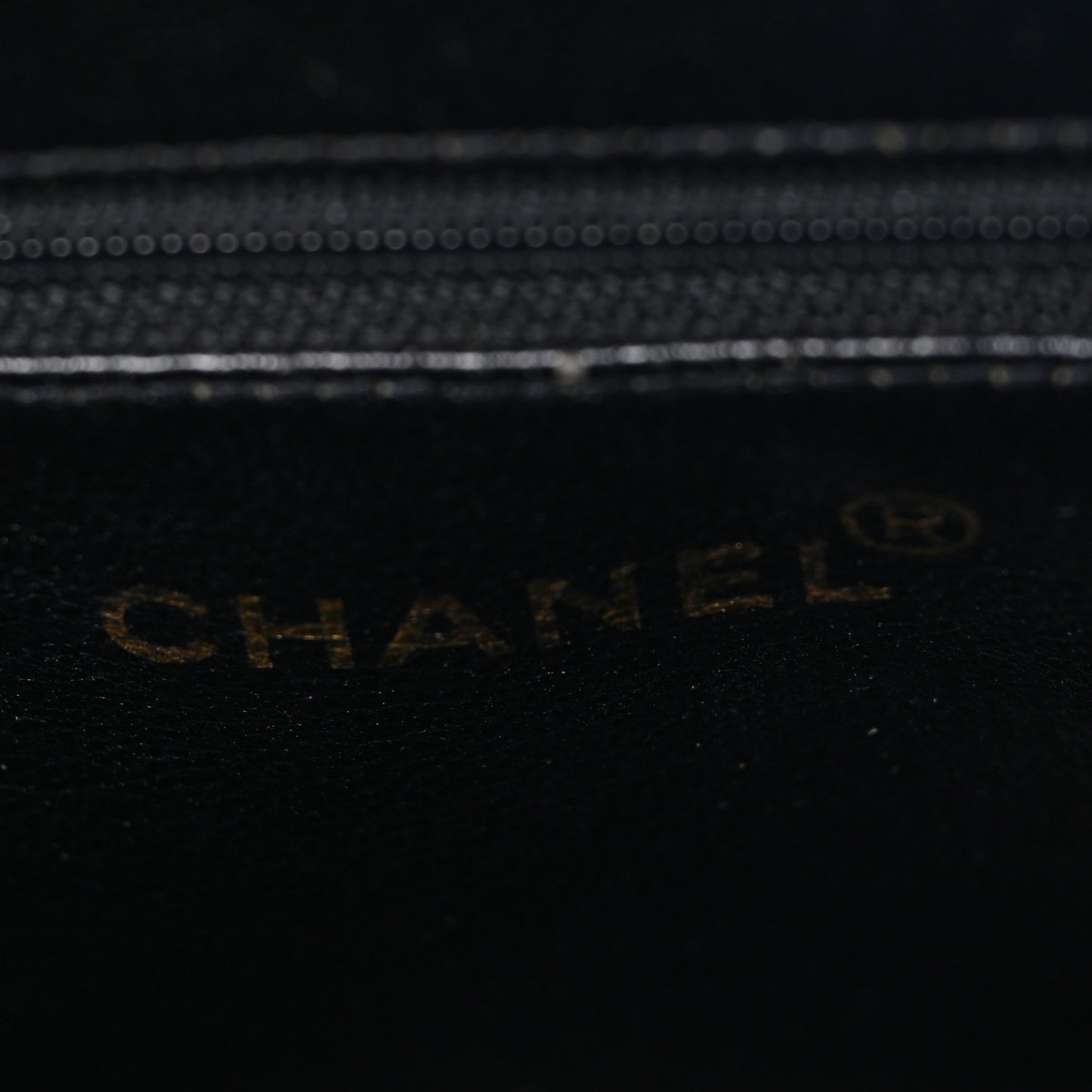 Caviar Quilted Medallion Tote Black