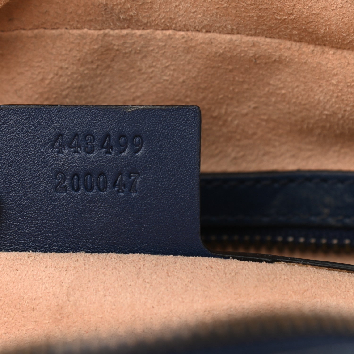 Gucci Calfskin Matelasse GucciGhost Medium GG Marmont Chain Shoulder Bag Blue Agata Hibiscus Red 7 of 14