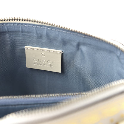 Gucci X SEGA Calfskin GUCCY Stars Mini Dome Shoulder Bag Mystic White Gold 8 of 10