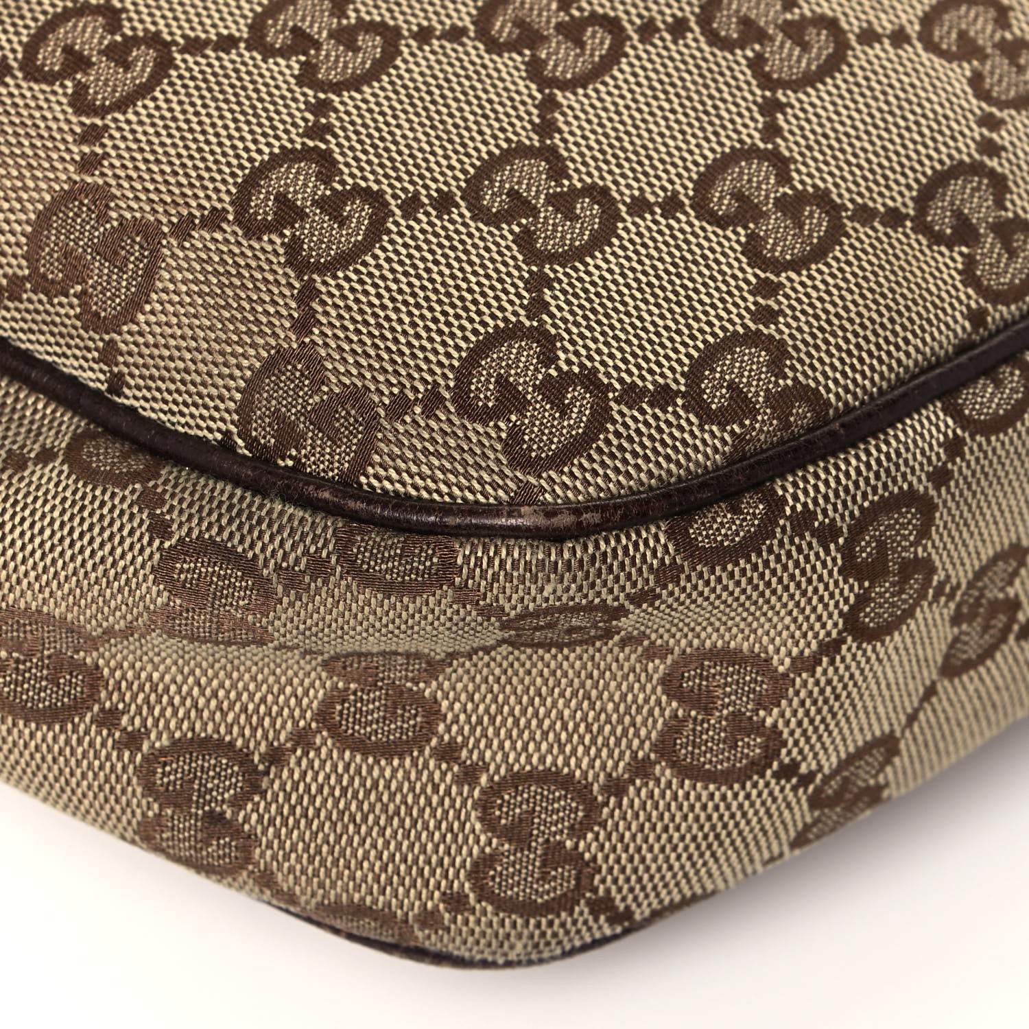 Gucci GG Monogram Medium Charmy Hobo Dark Brown 10 of 14