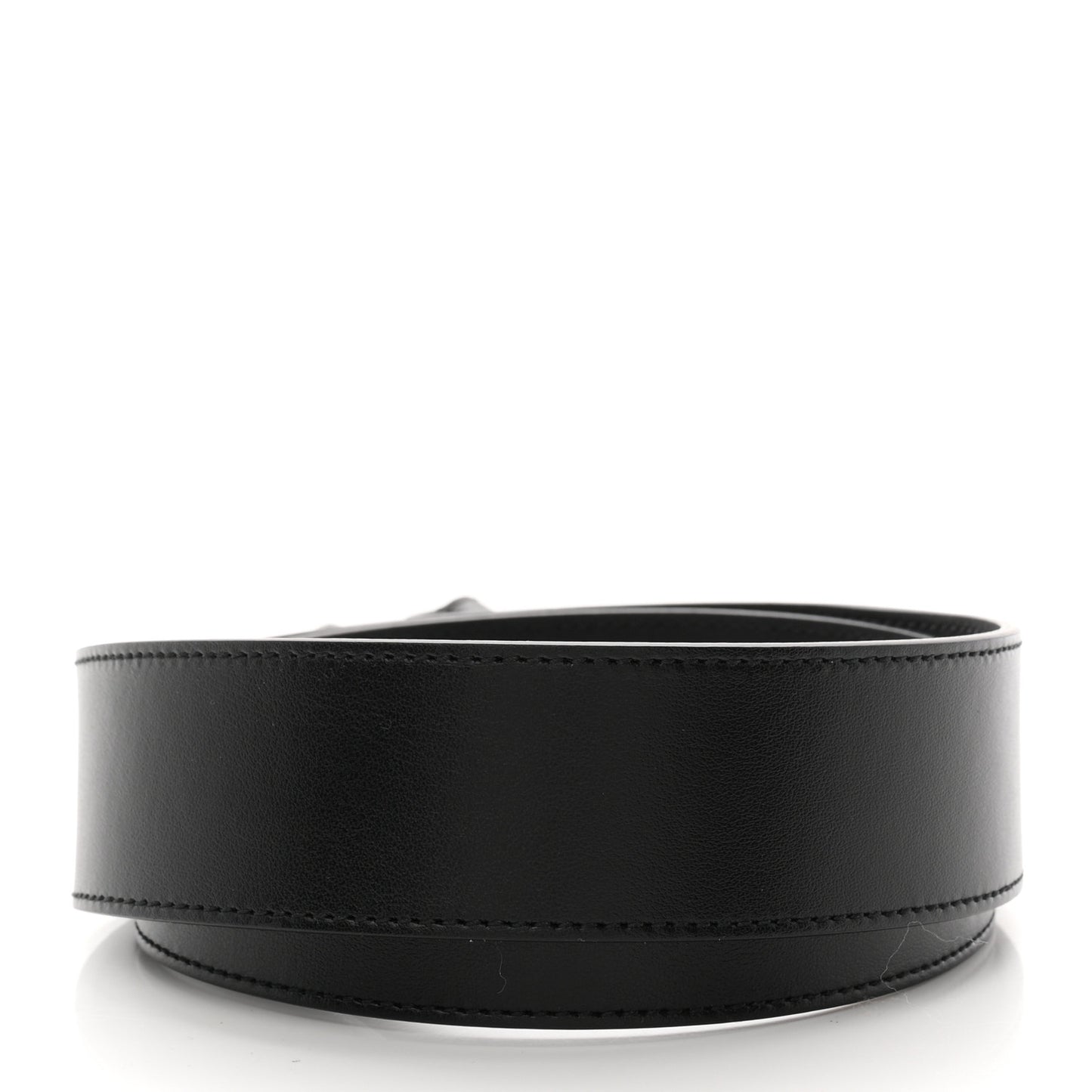 Plutone Calfskin Double G 40mm Belt 85 34 Black