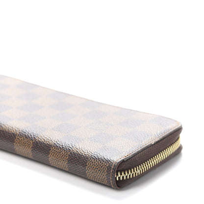 Louis Vuitton Damier Ebene Clemence Wallet Cherry 9 of 9