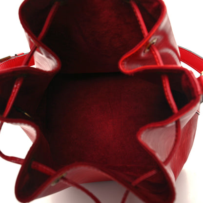 Louis Vuitton Epi Petit Noe Castillan Red 5 of 12