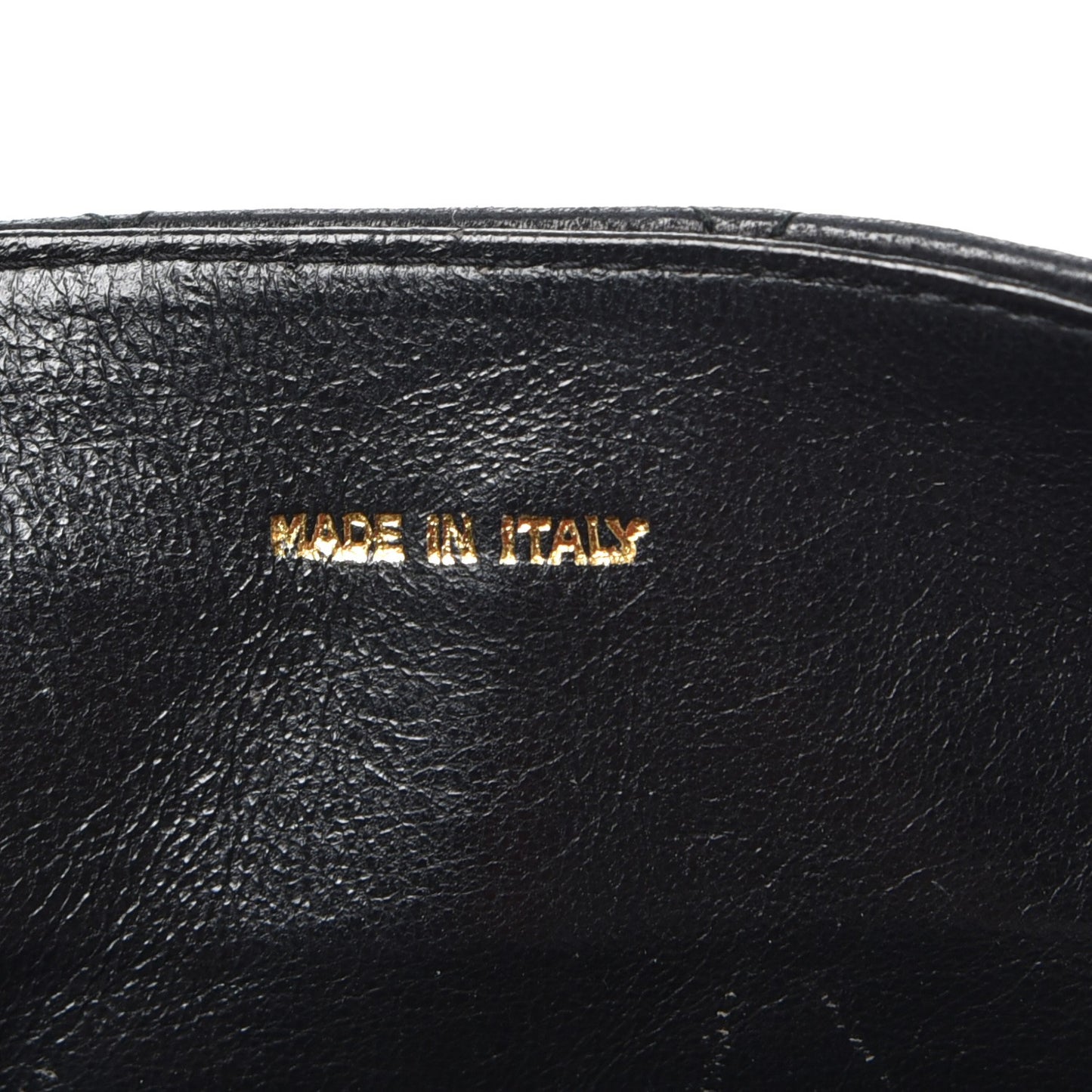 Lambskin Quilted Small Single Flap Black