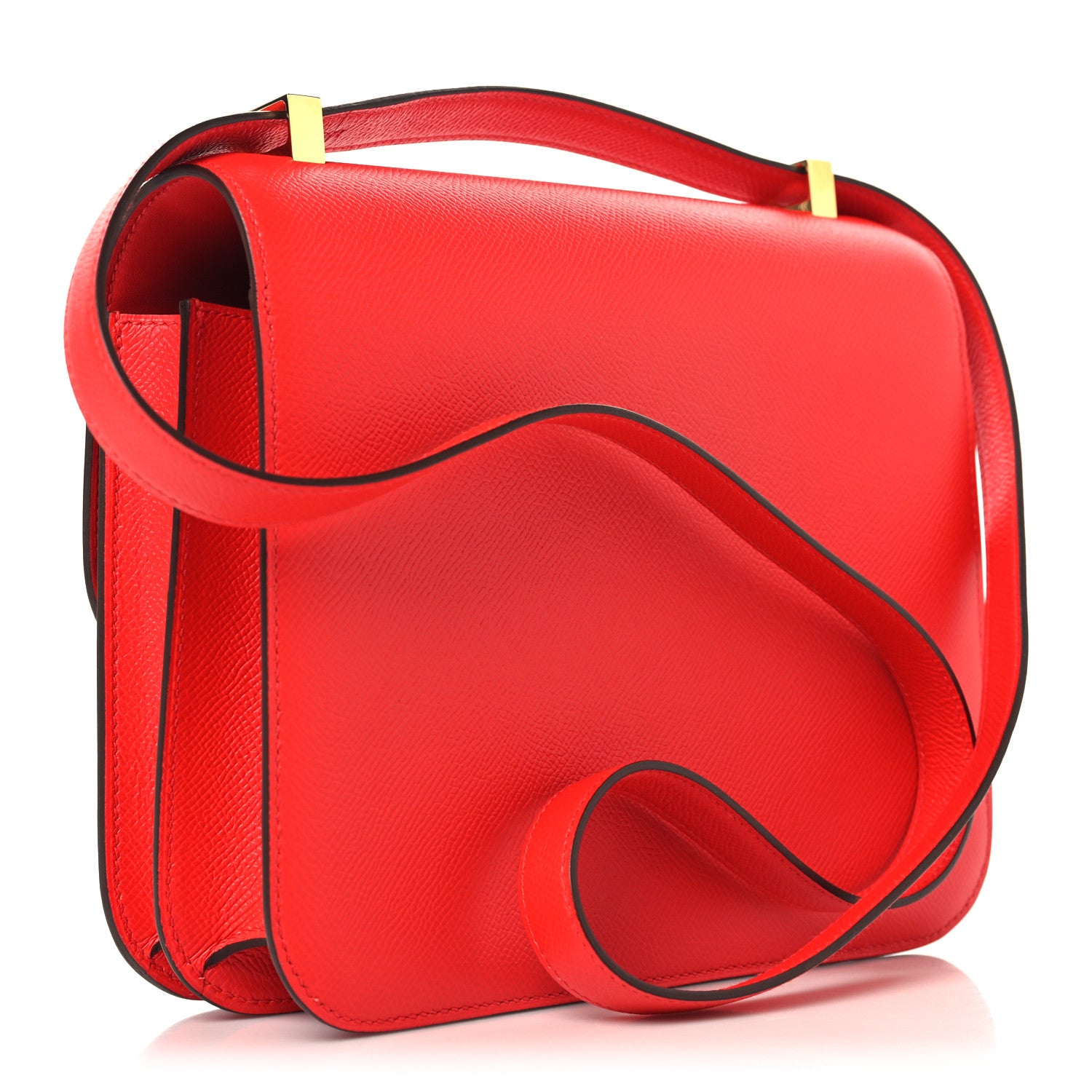 Hermes Epsom Constance 24 Rouge Casaque 3 of 11