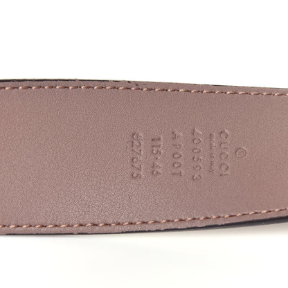 Gucci Calfskin Double G 40mm Belt 115 46 Porcelain Rose 7 of 7