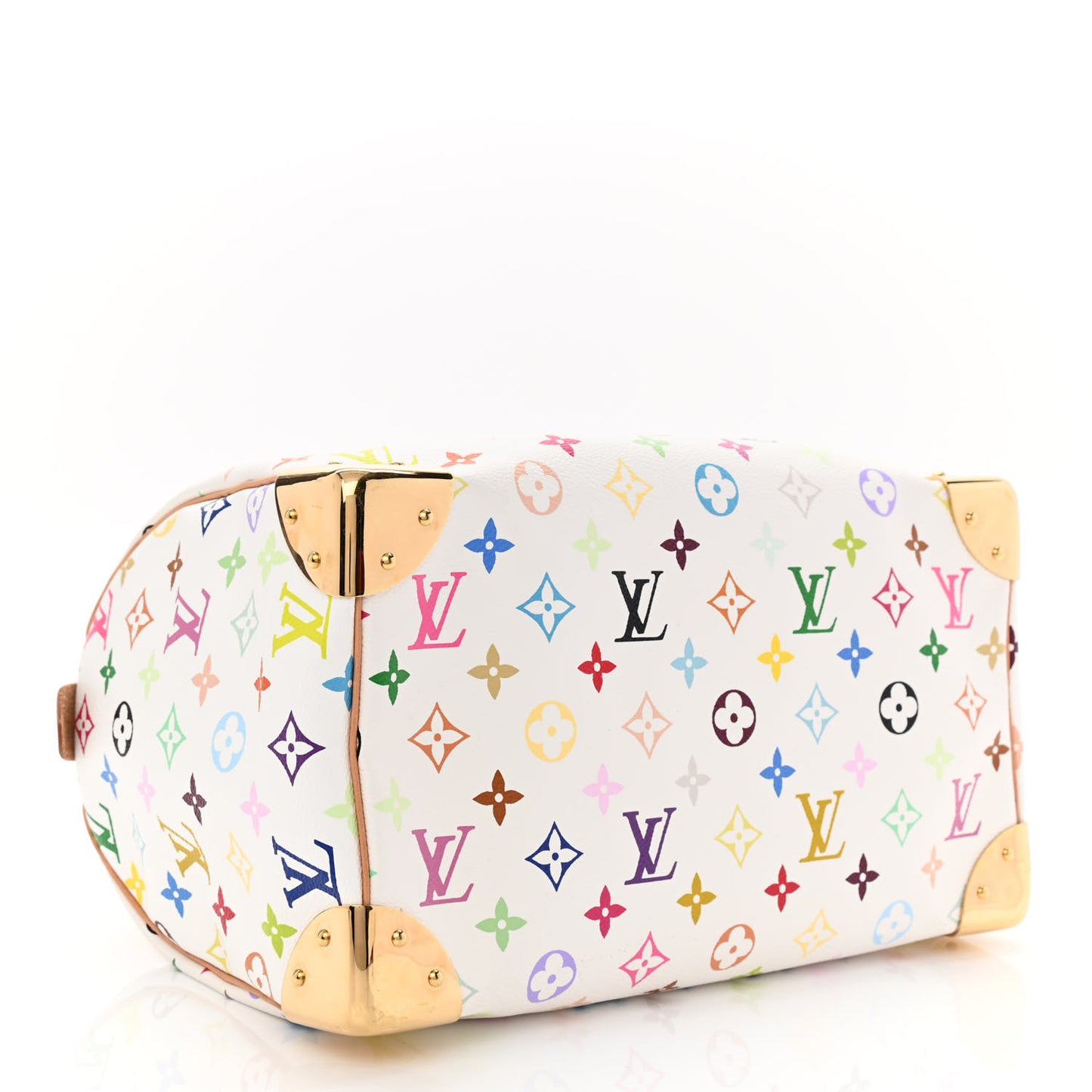 Monogram Multicolor Speedy 30 White