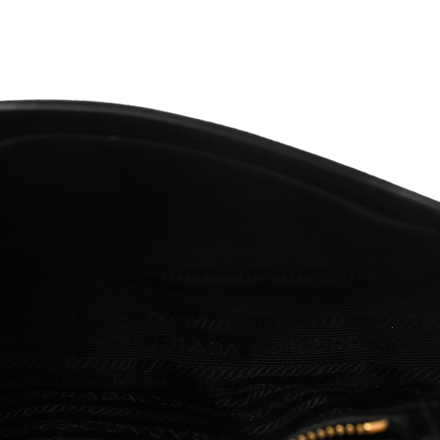 Prada Saffiano Flap Shoulder Bag Black 5 of 9